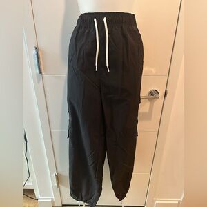 Levi’s Gold Tab Black Cargo Pocket Nylon Jogger Pants - Size Large